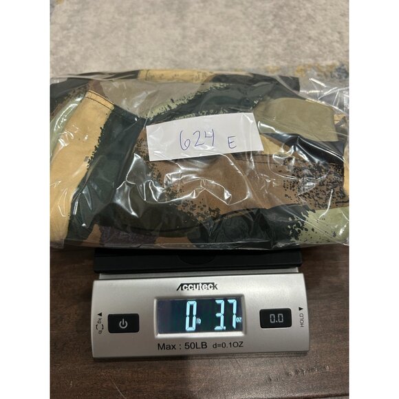 Atlantic Club Abstract Button Down Shirt Brown Black Long Sleeve Art To Wear - Picture 9 of 9